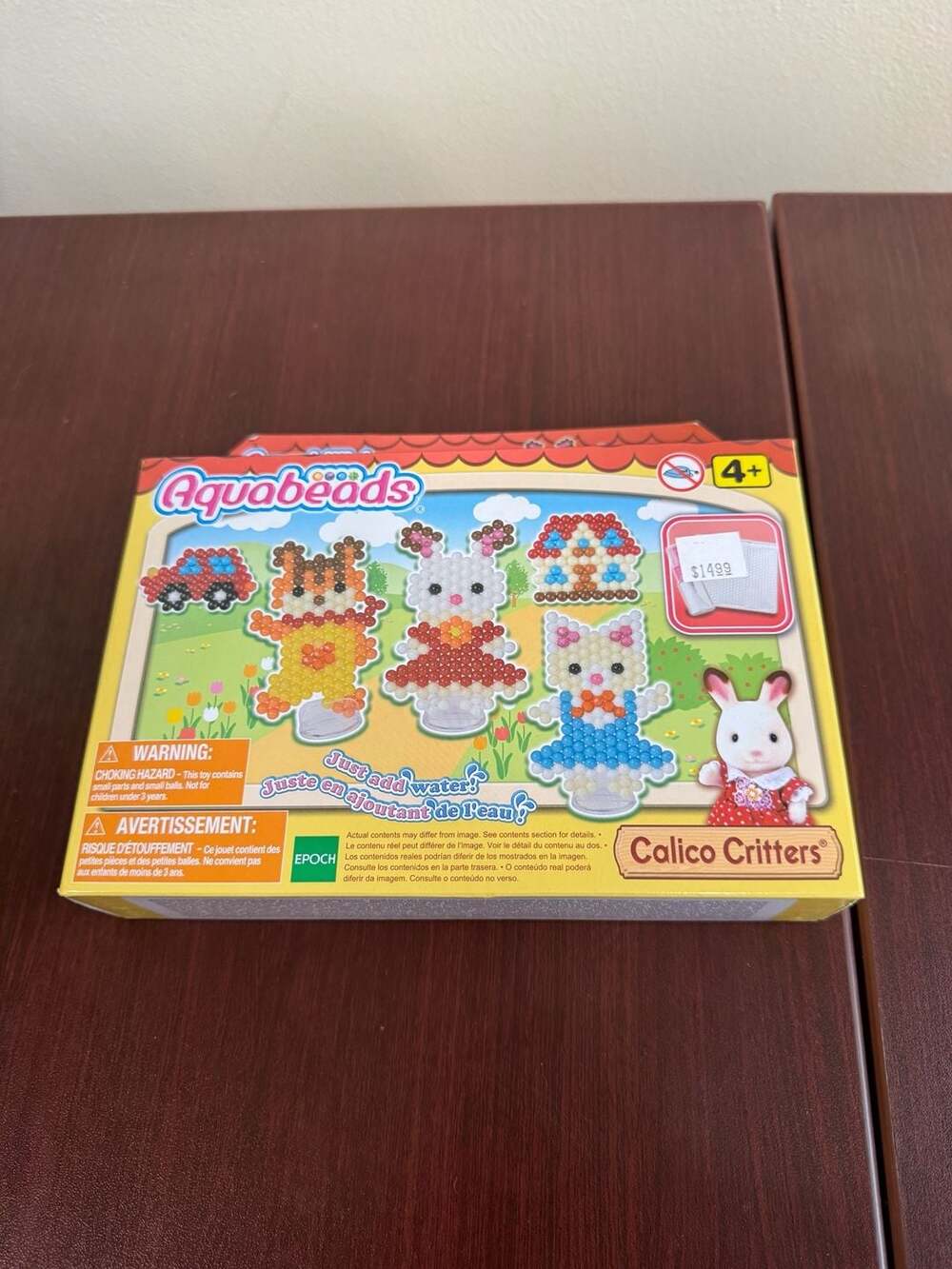 Aquabeads Calico Critters Character Set Arts & Crafts Bead Kit